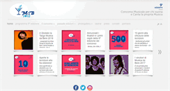 Desktop Screenshot of musicadabere.it